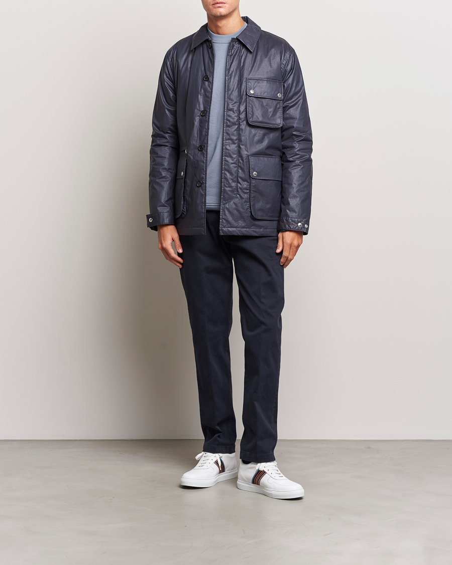 Homme | Manteaux Et Vestes | PS Paul Smith | Cotton Hunting Jacket Navy