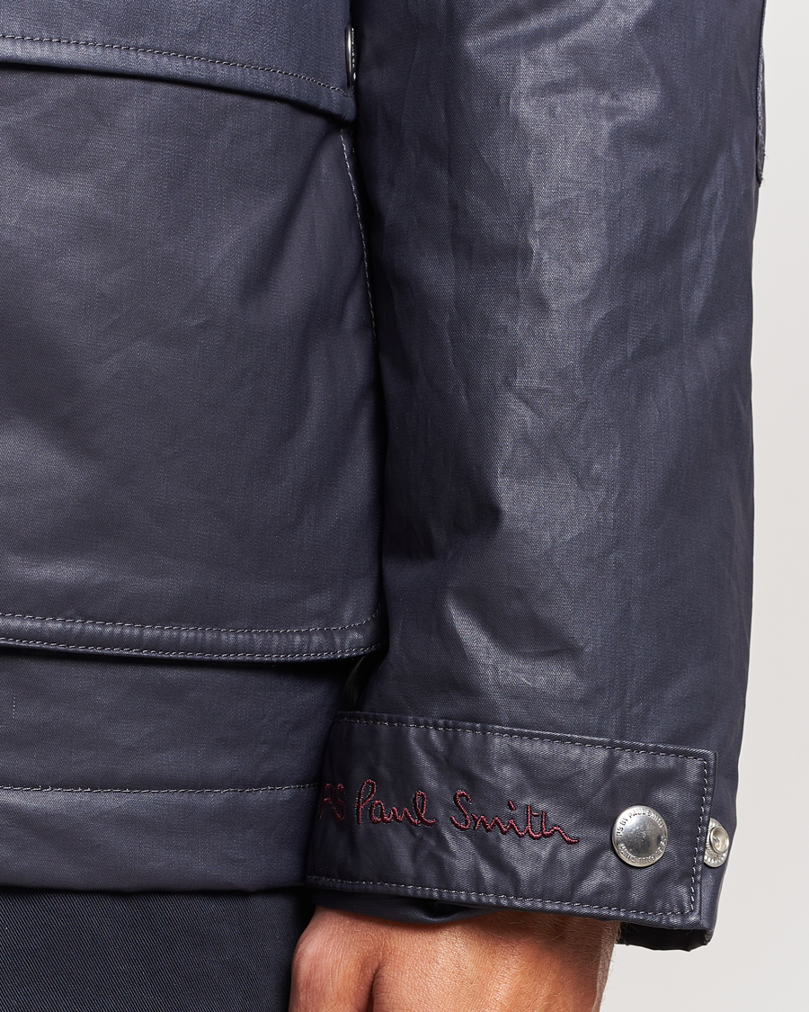 Homme | Manteaux Et Vestes | PS Paul Smith | Cotton Hunting Jacket Navy