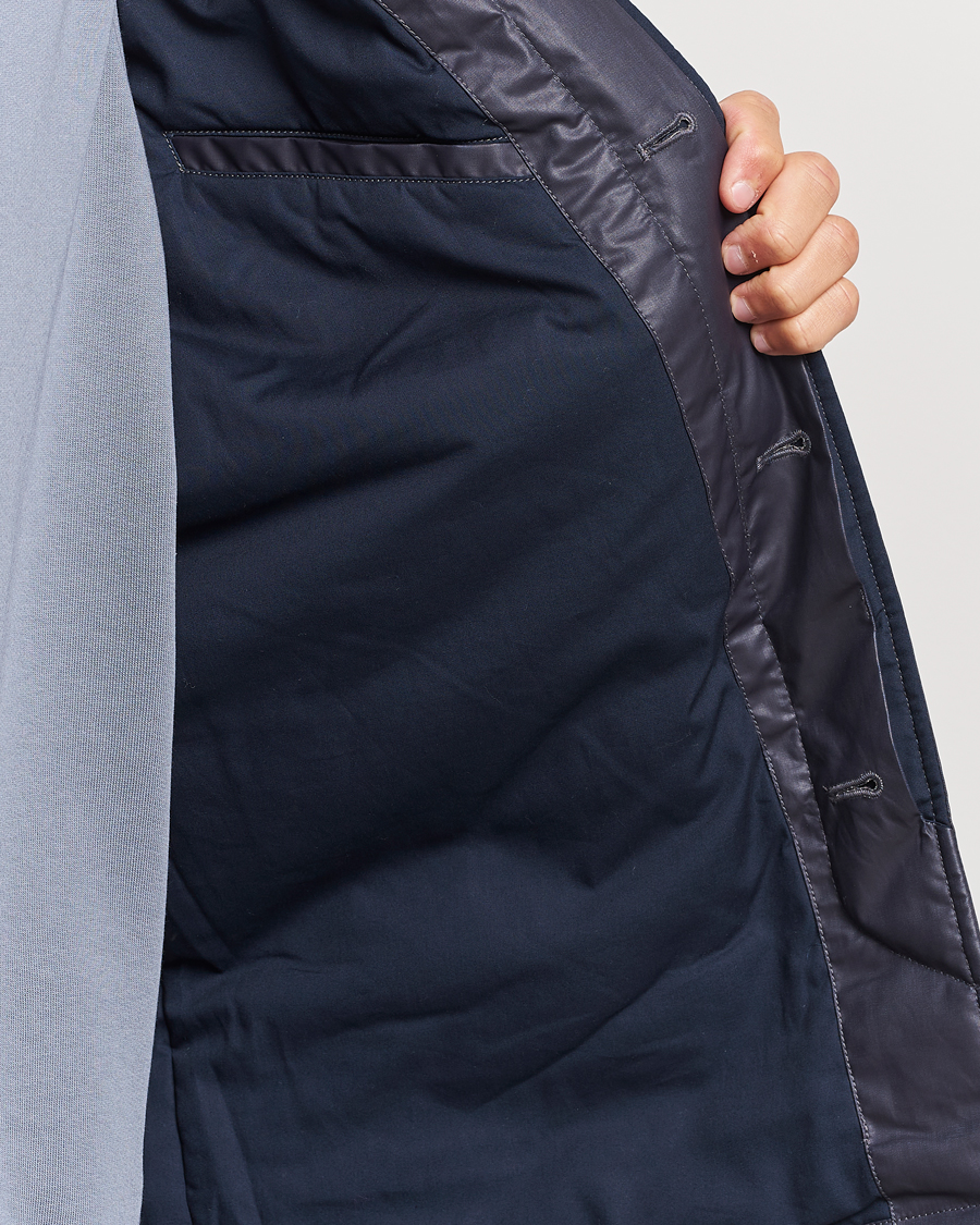 Homme | Manteaux Et Vestes | PS Paul Smith | Cotton Hunting Jacket Navy