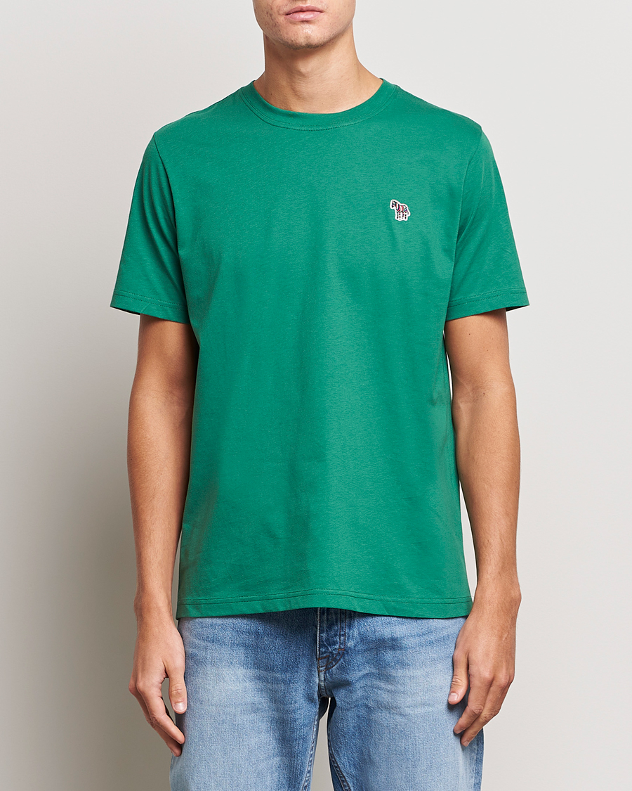 Homme | T-shirts | PS Paul Smith | Organic Cotton Zebra T-Shirt Green