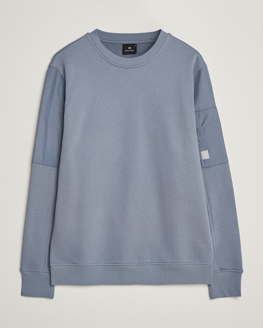 Heren | Truien | PS Paul Smith | Organic Cotton Sweatshirt Washed Blue