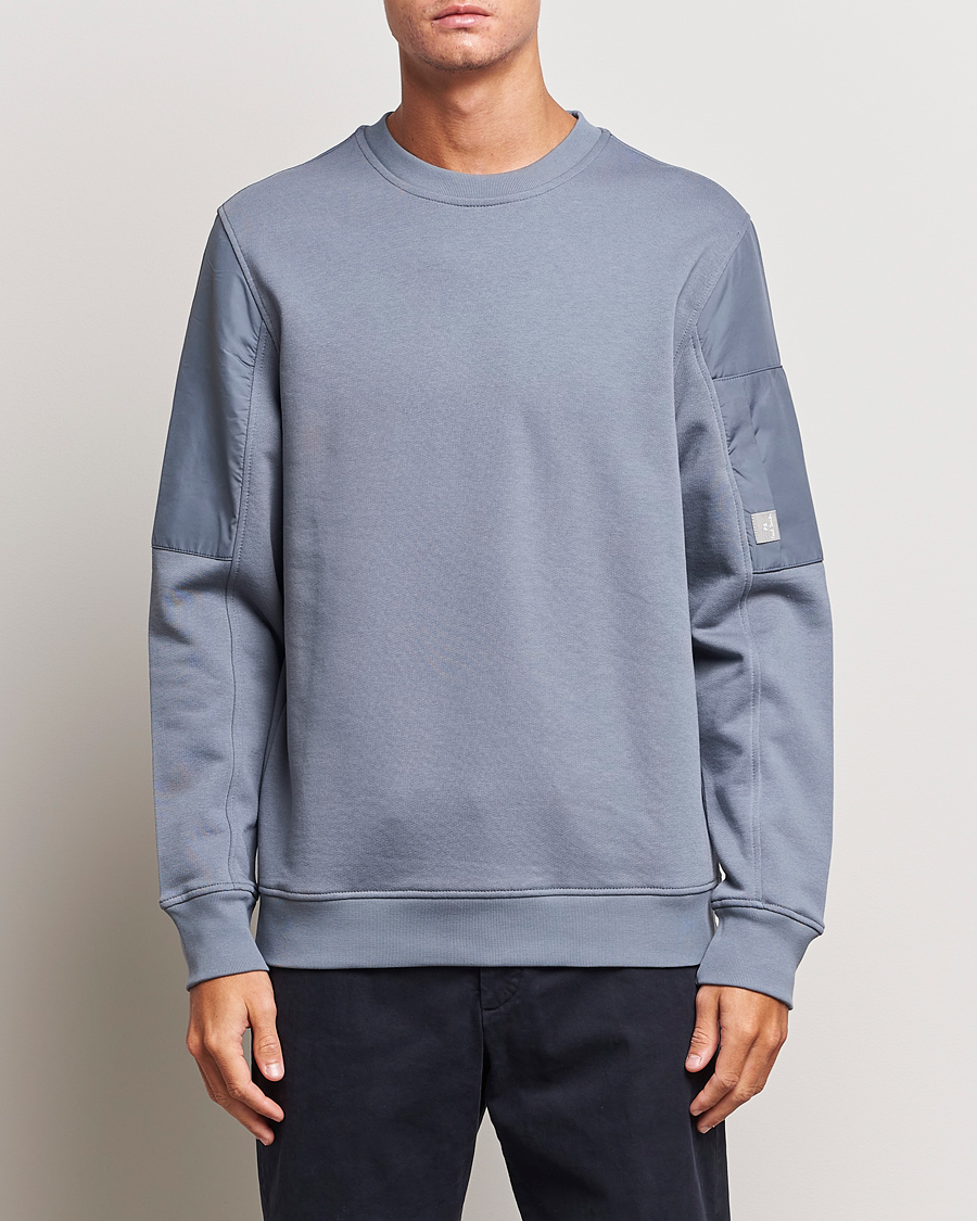 Heren | Truien | PS Paul Smith | Organic Cotton Sweatshirt Washed Blue
