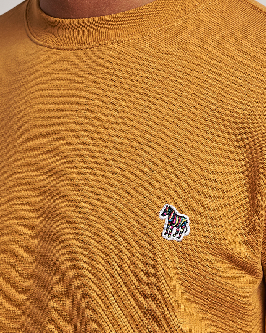 Heren | Truien | PS Paul Smith | Organic Cotton Zebra Sweatshirt Yellow