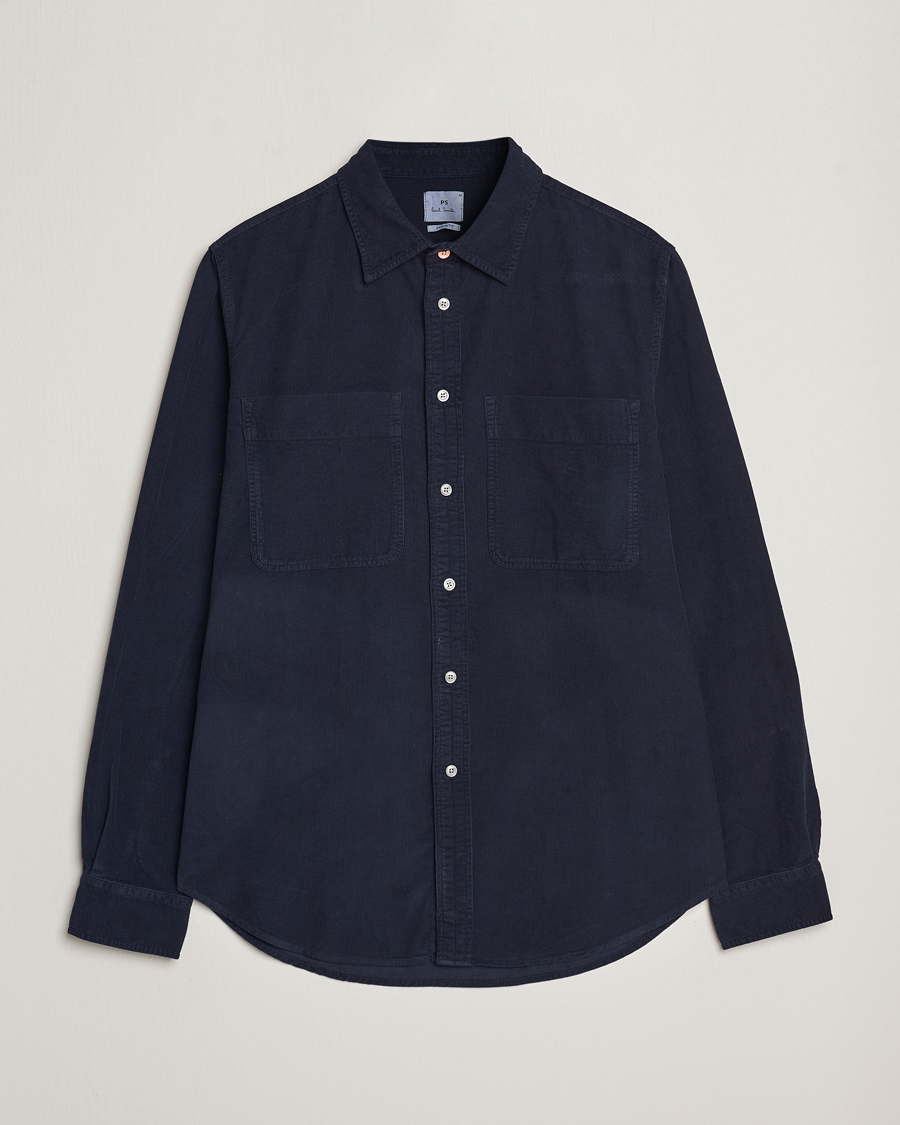 Homme | Chemises | PS Paul Smith | Cotton Pocket Casual Shirt Navy