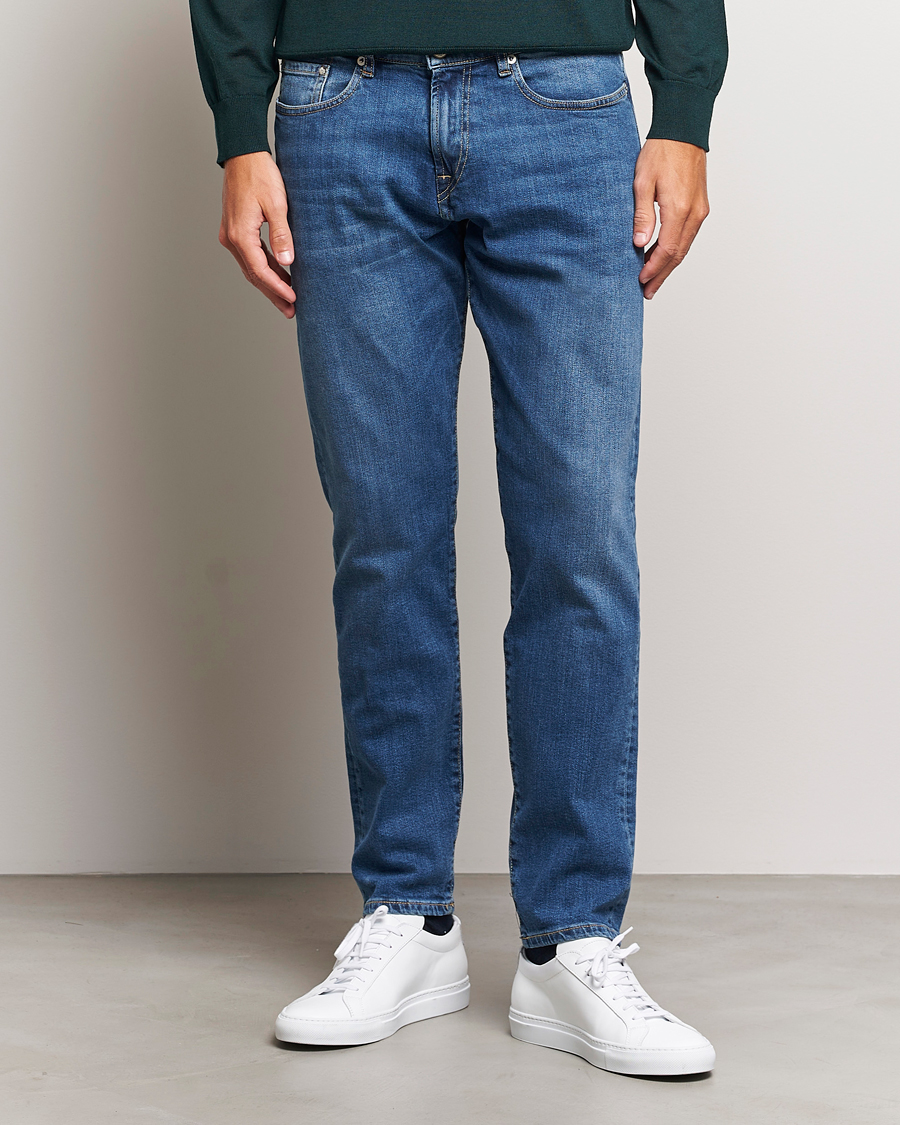 Heren | Jeans | PS Paul Smith | Tapered Fit Jeans Mid Blue