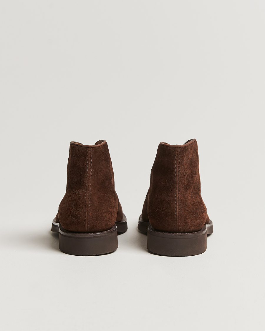 Homme | John Lobb Hackney Chukka Boots Dark Brown Suede | John Lobb | Hackney Chukka Boots Dark Brown Suede