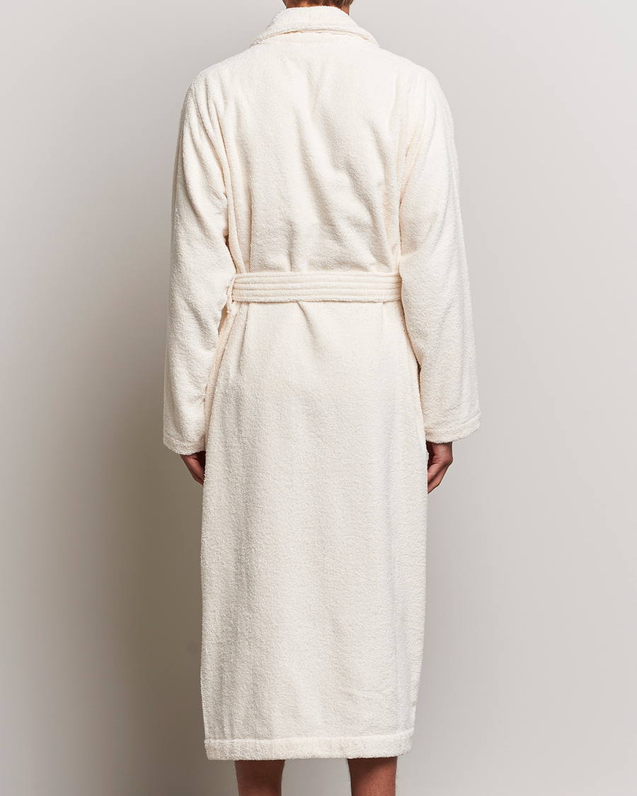 Homme | Peignoirs Et Pyjamas | Tekla | Organic Terry Bathrobe Ivory