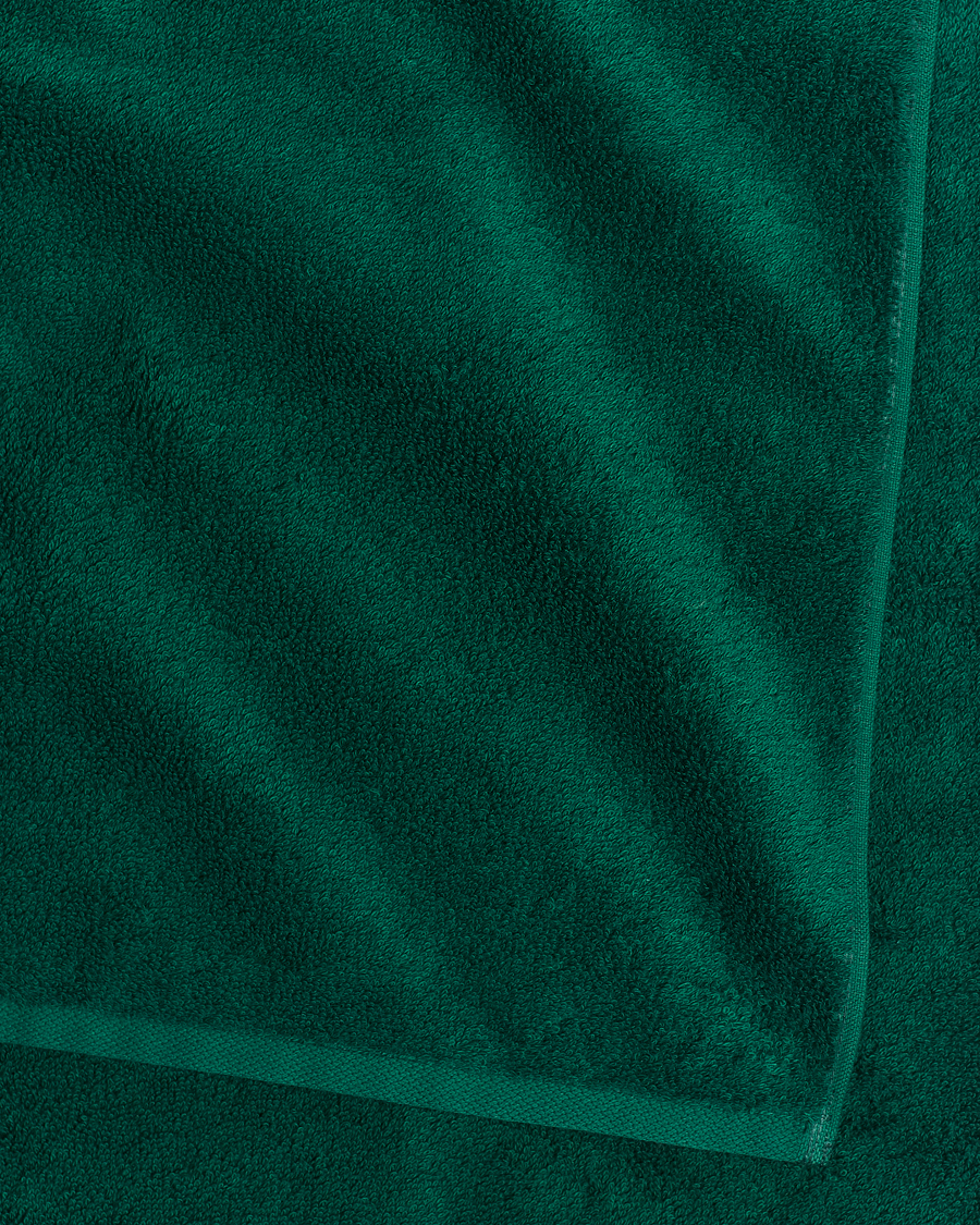 Heren | Stoffen | Tekla | Organic Terry Bath Towel Teal Green