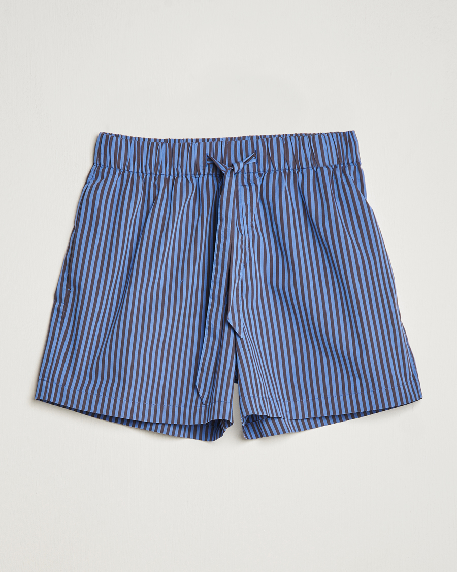 Heren | Pyjama's en gewaden | Tekla | Poplin Pyjama Shorts Verneuil Stripes