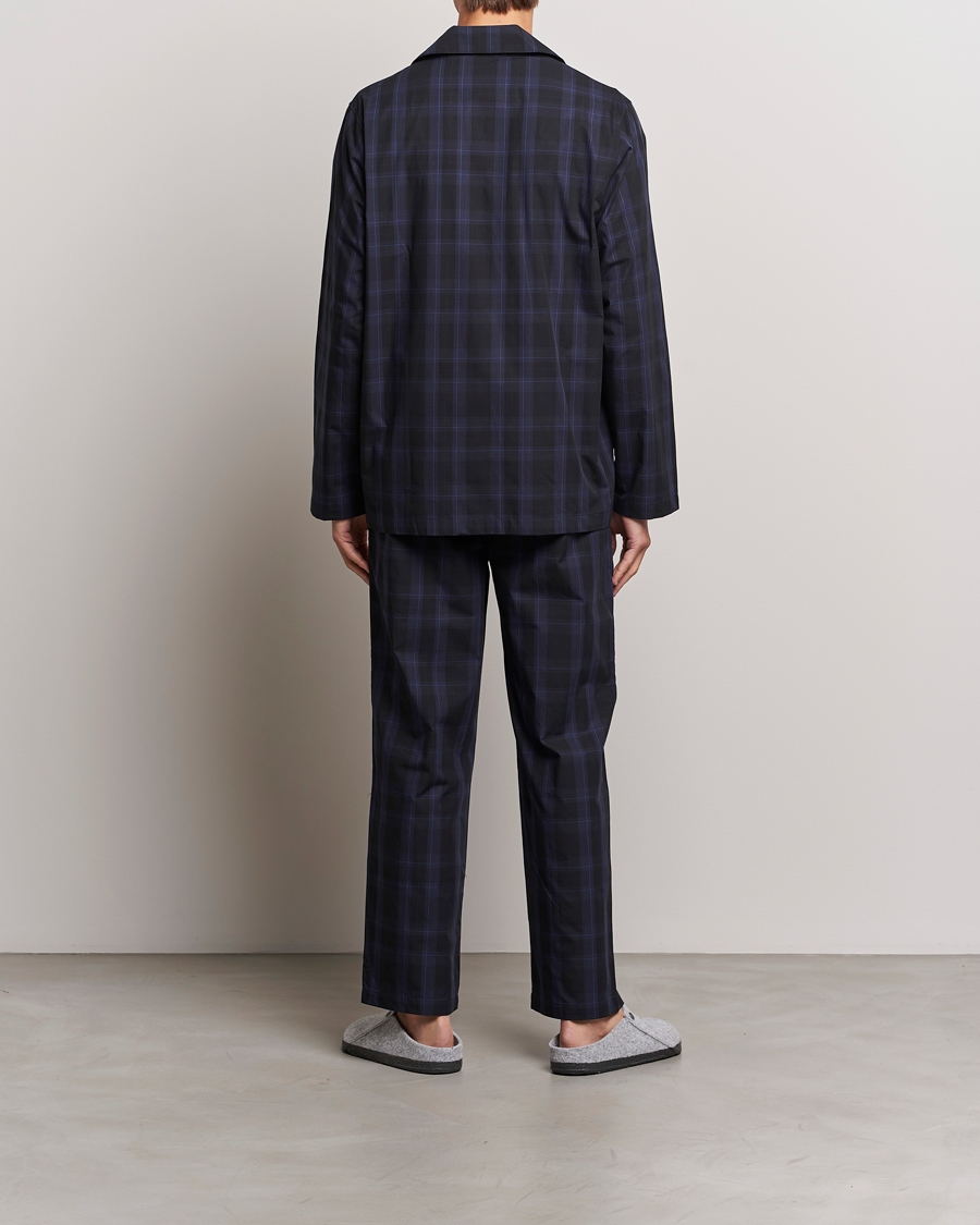 Homme | Peignoirs Et Pyjamas | BOSS BLACK | Urban Checked Pyjama Set Blue Multi