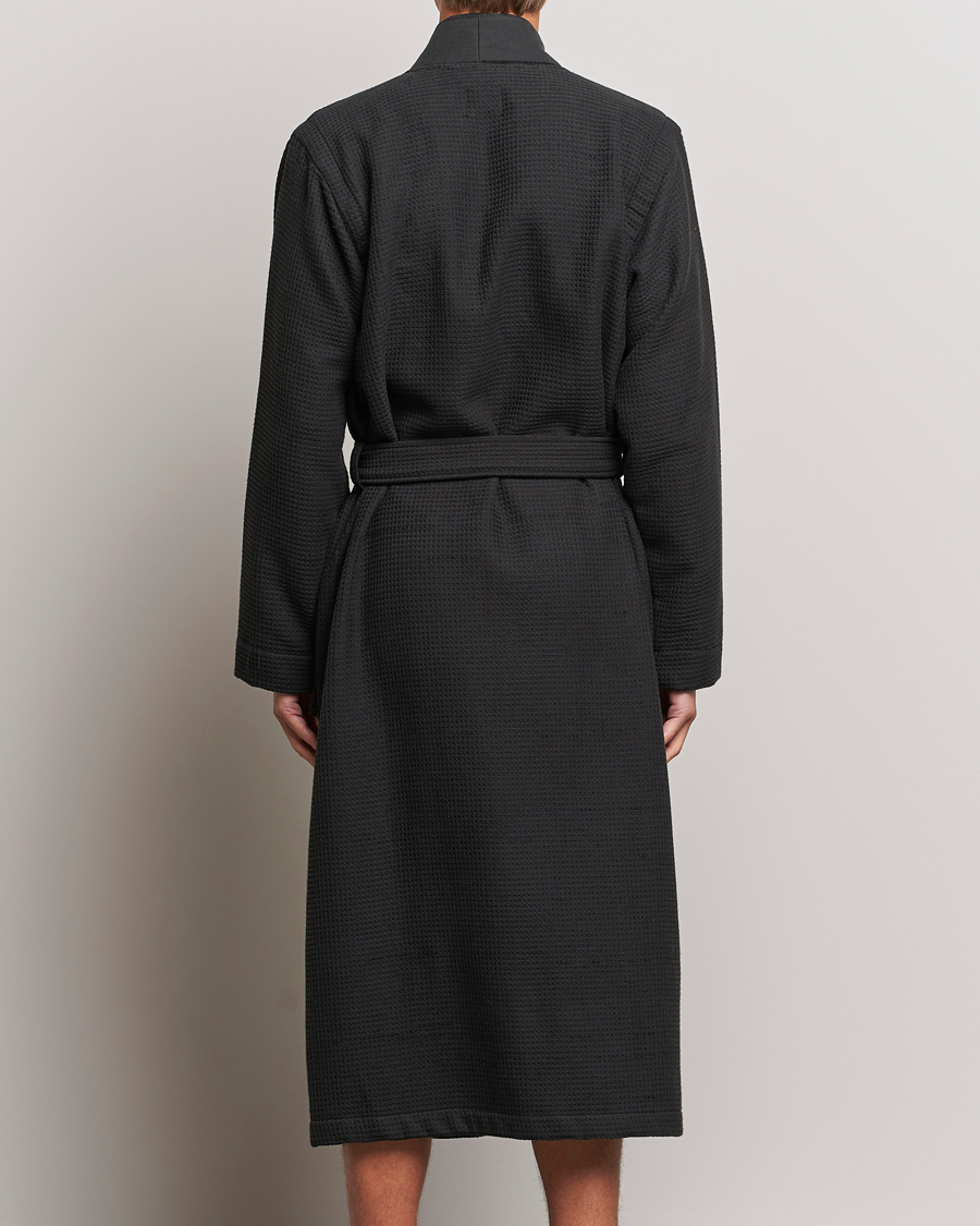 Heren | BOSS BLACK Waffle Kimono Black | BOSS BLACK | Waffle Kimono Black