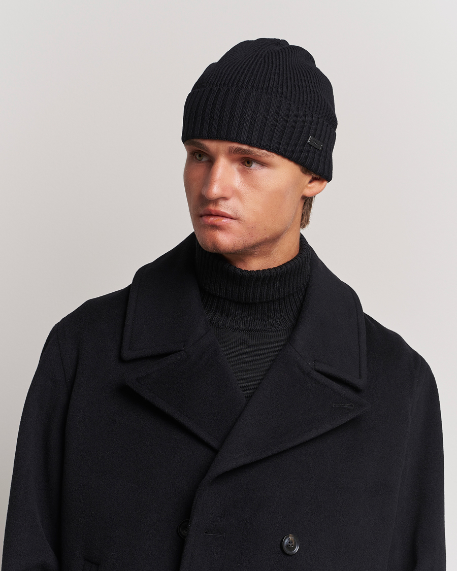 Homme | BOSS BLACK Fati Wool Beanie Black | BOSS BLACK | Fati Wool Beanie Black