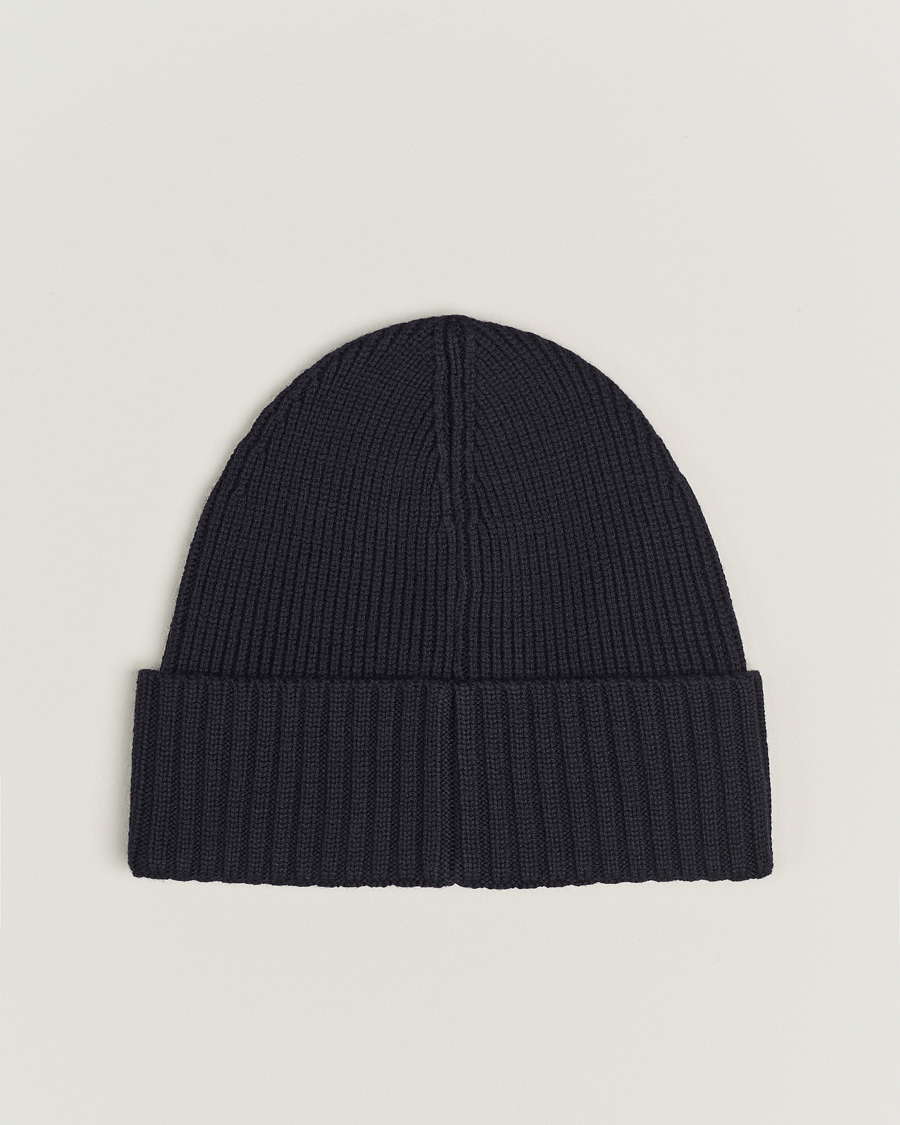 Homme | BOSS BLACK Fati Wool Beanie Dark Blue | BOSS BLACK | Fati Wool Beanie Dark Blue