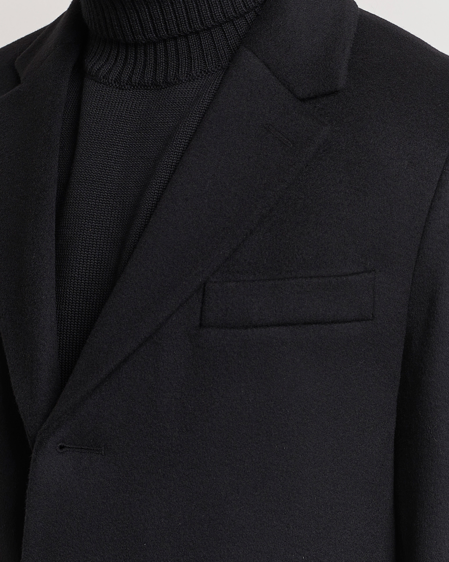 Homme | Manteaux Et Vestes | BOSS BLACK | Hyde Wool/Cashmere Coat Black