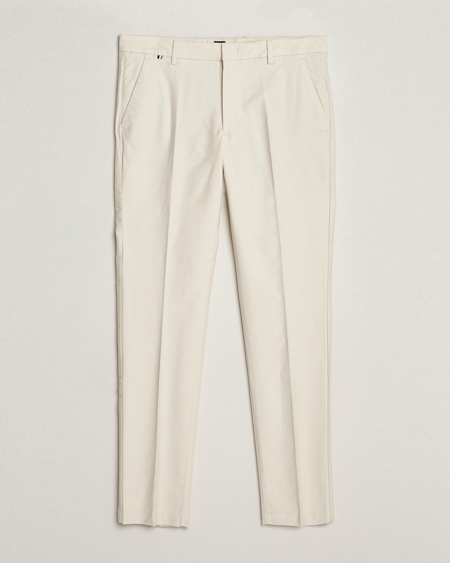 Homme | Pantalons | BOSS BLACK | Kaito1 Structured Chinos Open White