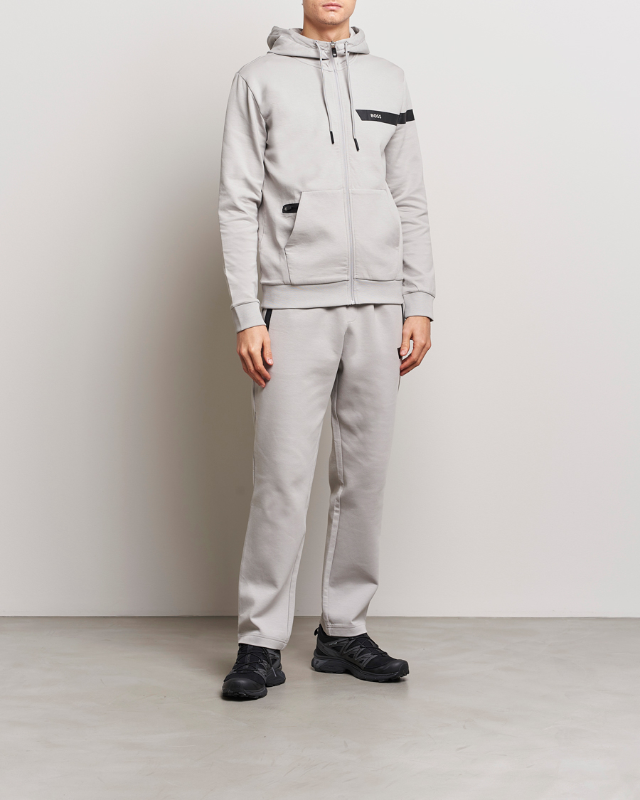 Homme | Pantalons | BOSS GREEN | Hadim Sweatpants Open Grey