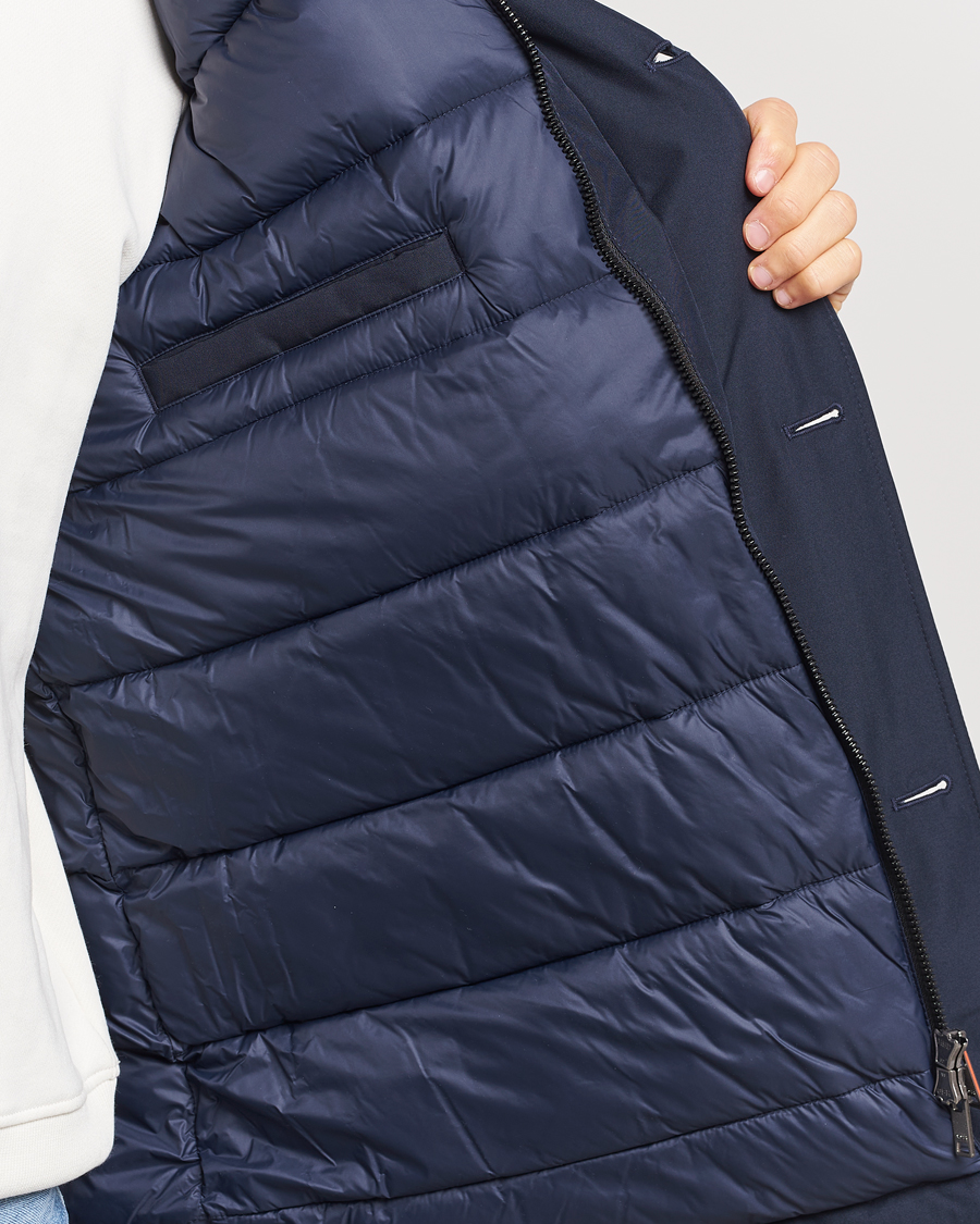 Heren | Jassen | BOSS ORANGE | Osiass Parka Dark Blue