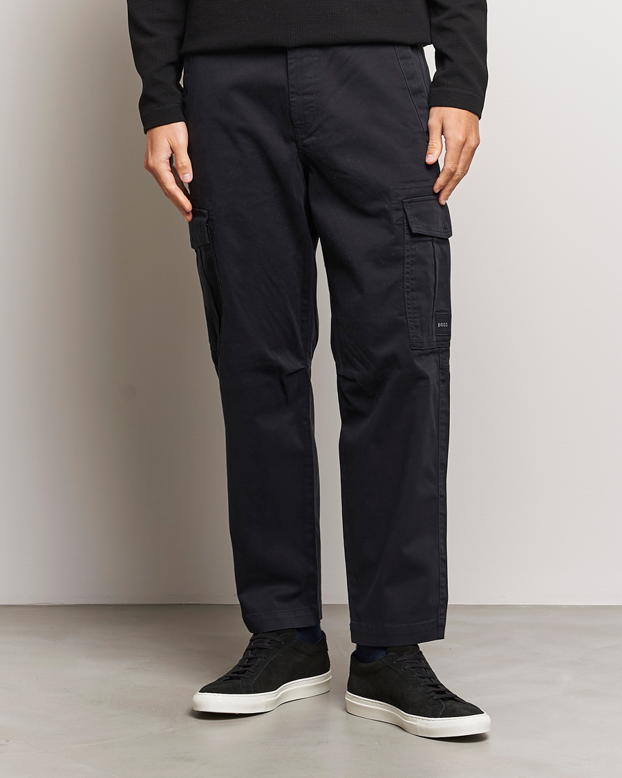 Heren | Broeken | BOSS ORANGE | Sisla Cargo Pants Black