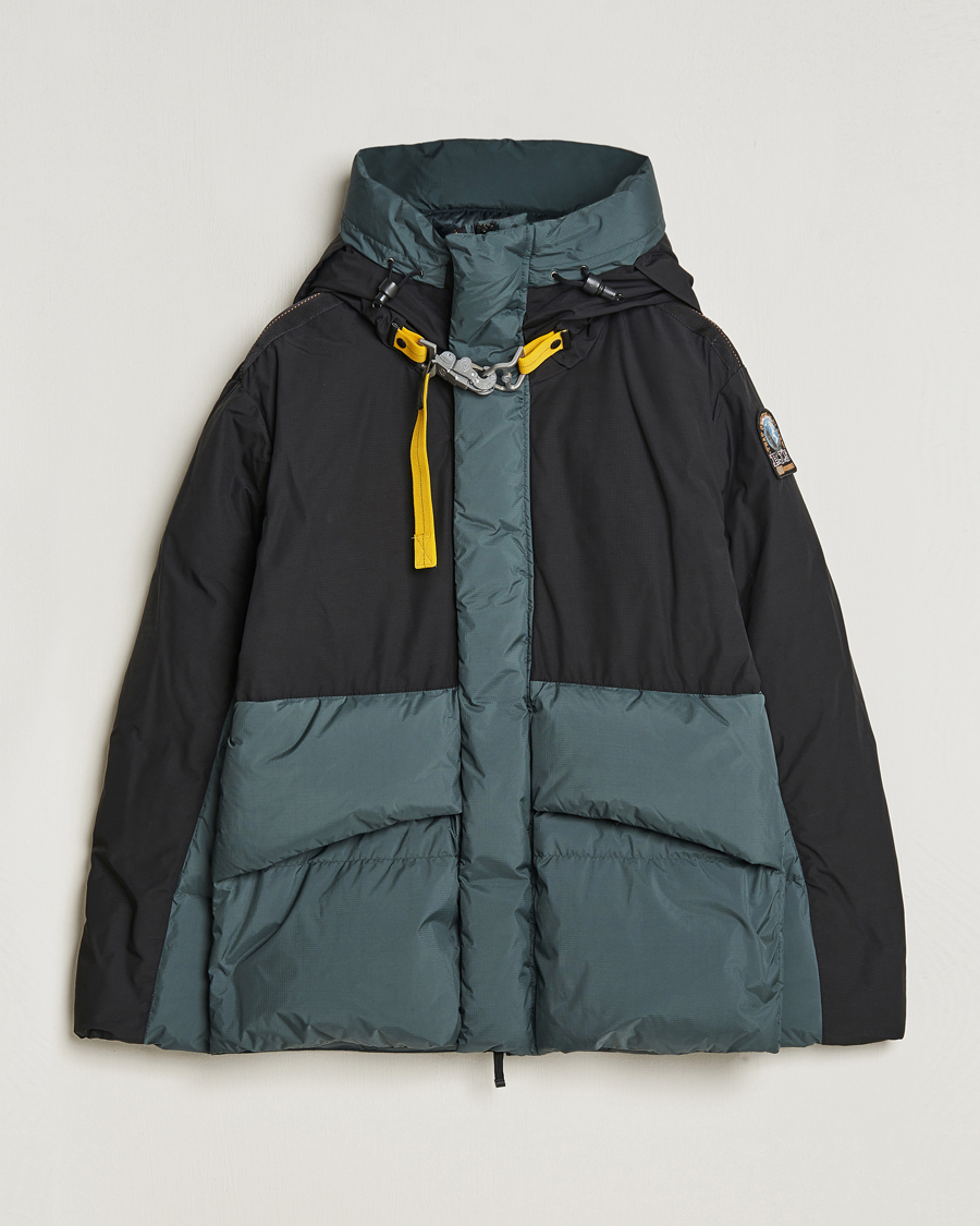 Homme | Manteaux Et Vestes | Parajumpers | Ronin Foul Weather Down Parka Black/Green Gables