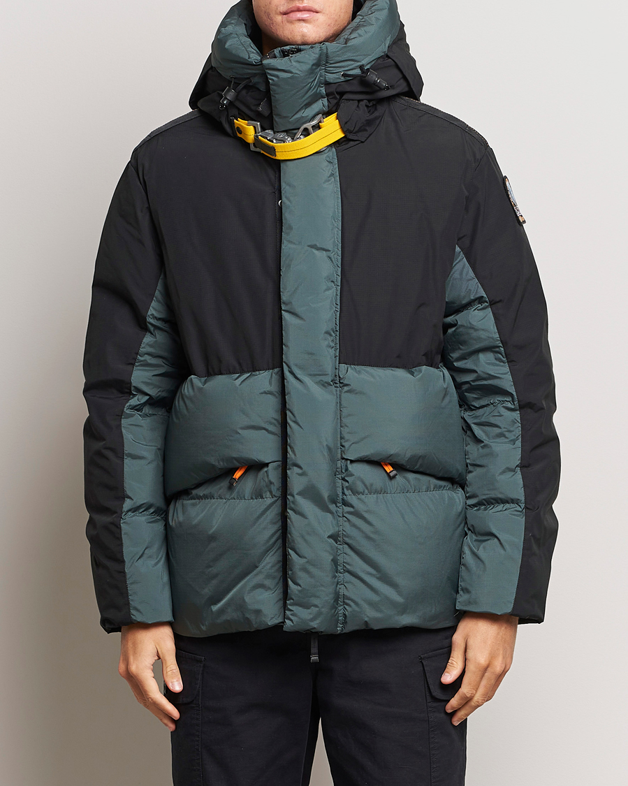 Homme | Manteaux Et Vestes | Parajumpers | Ronin Foul Weather Down Parka Black/Green Gables