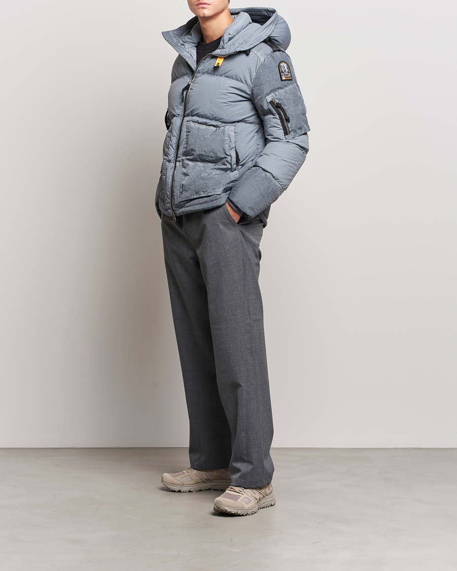 Homme | Manteaux Et Vestes | Parajumpers | Tomcat Garment Dyed Rescue Puffer Lead