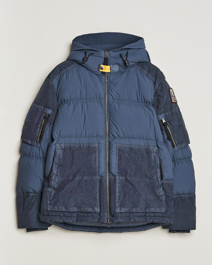 Heren | Jassen | Parajumpers | Tomcat Garment Dyed Rescue Puffer Dark Avio