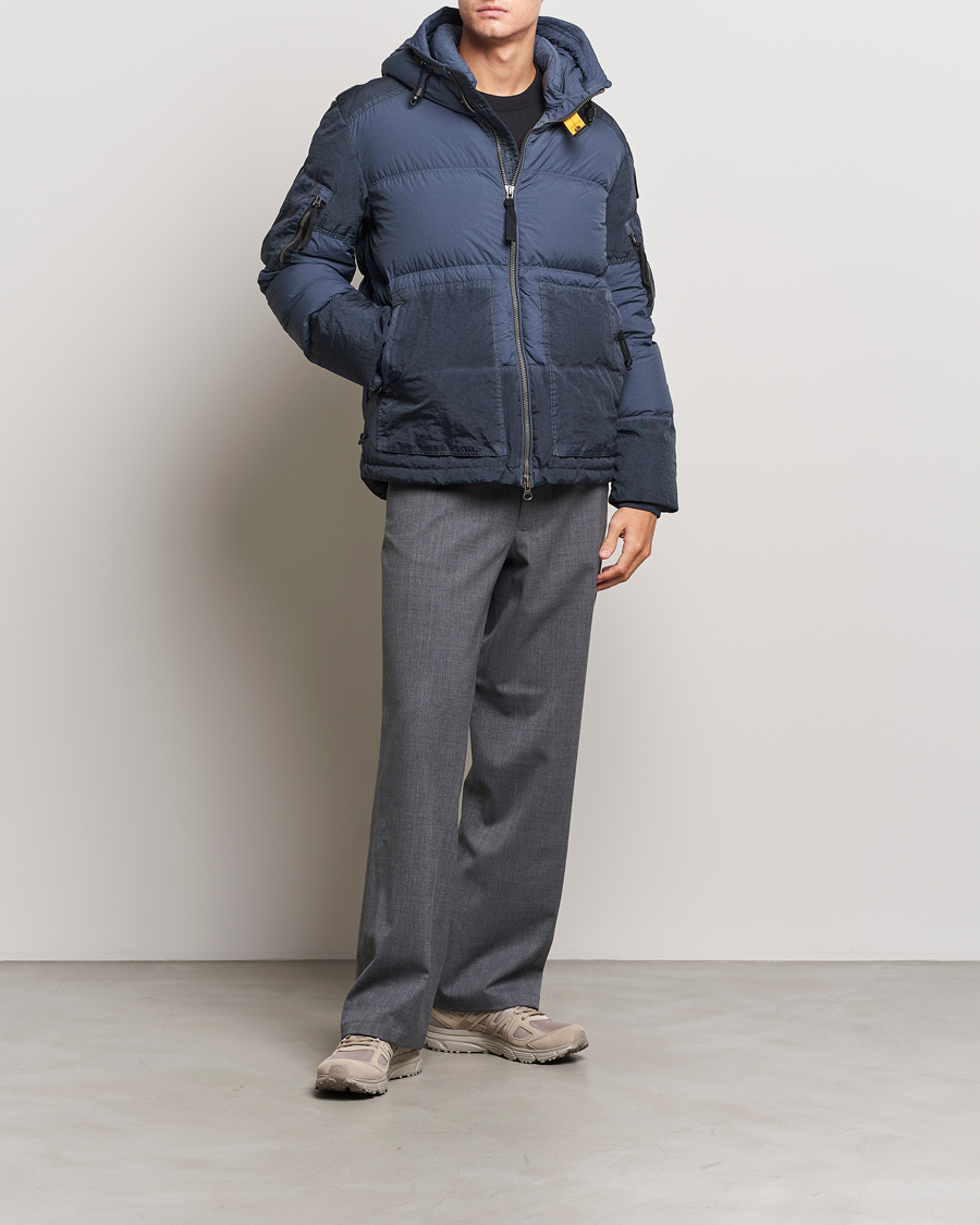 Heren | Jassen | Parajumpers | Tomcat Garment Dyed Rescue Puffer Dark Avio