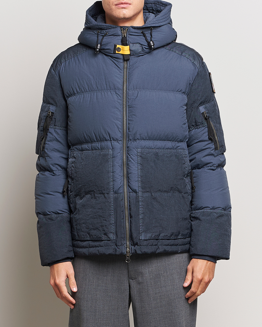 Heren | Jassen | Parajumpers | Tomcat Garment Dyed Rescue Puffer Dark Avio