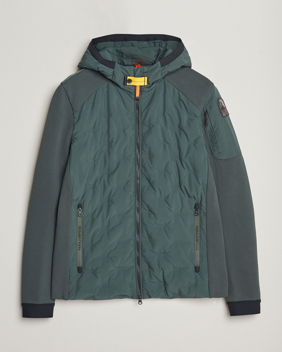 Homme | Manteaux Et Vestes | Parajumpers | Benjy Jacquard Hybrid Jacket Green Gables