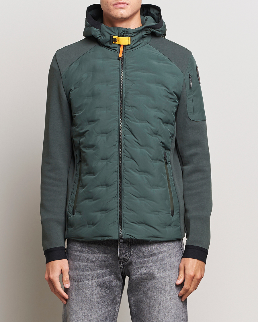 Homme | Manteaux Et Vestes | Parajumpers | Benjy Jacquard Hybrid Jacket Green Gables