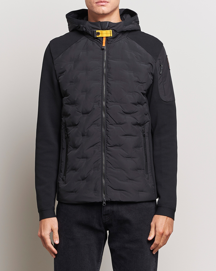 Homme | Manteaux Et Vestes | Parajumpers | Benjy Jacquard Hybrid Jacket Black