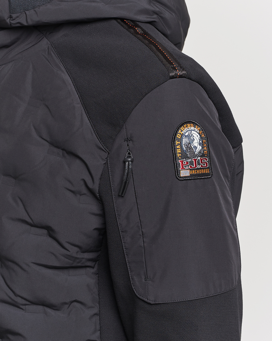 Homme | Manteaux Et Vestes | Parajumpers | Benjy Jacquard Hybrid Jacket Black