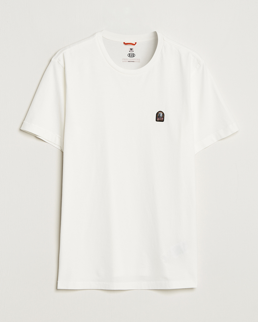 Homme | T-shirts | Parajumpers | Patch Crew Neck T-Shirt Off White