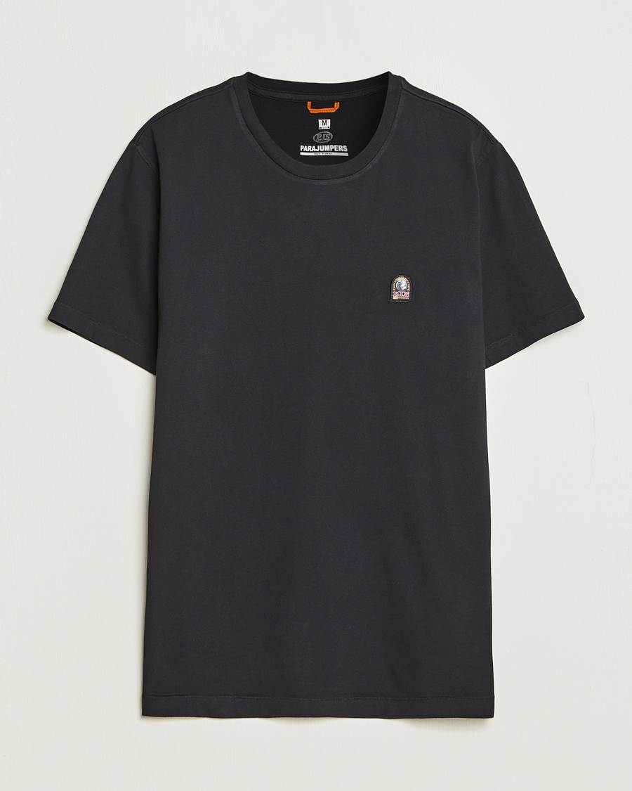 Homme | T-shirts | Parajumpers | Patch Crew Neck T-Shirt Black