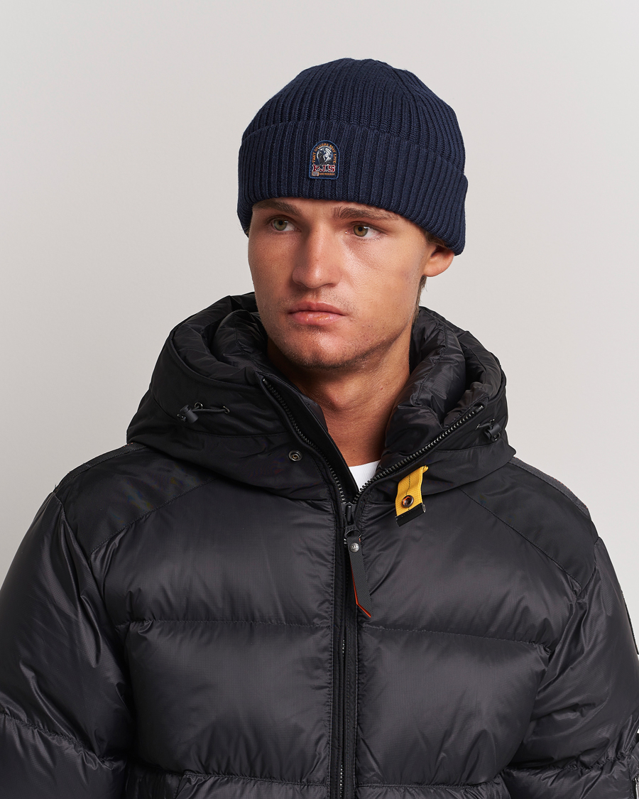 Homme | Parajumpers Ribbed Hat Navy | Parajumpers | Ribbed Hat Navy