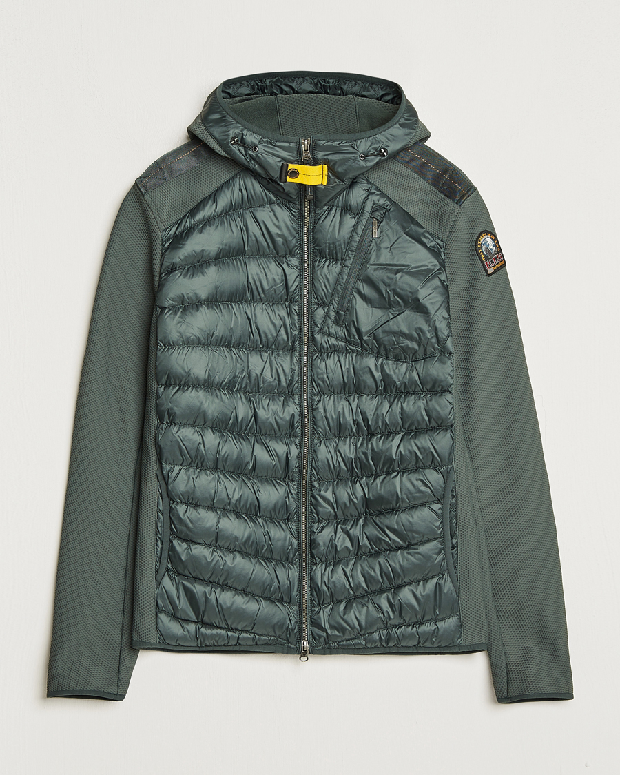 Homme | Manteaux Et Vestes | Parajumpers | Nolan Hybrid Hooded Jacket Green Gables