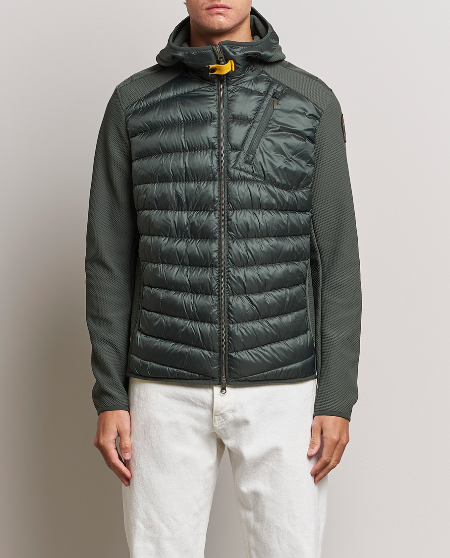 Homme | Manteaux Et Vestes | Parajumpers | Nolan Hybrid Hooded Jacket Green Gables