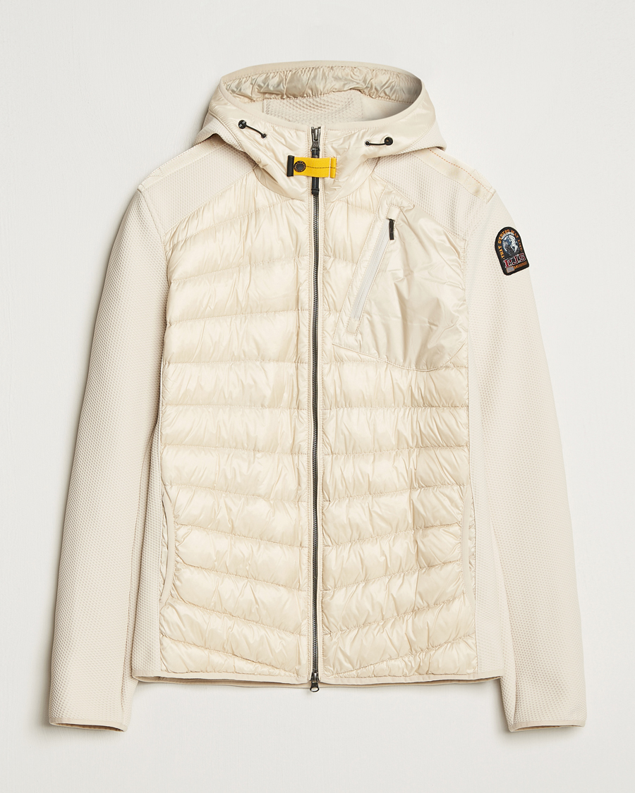 Homme | Manteaux Et Vestes | Parajumpers | Nolan Hybrid Hooded Jacket Bone