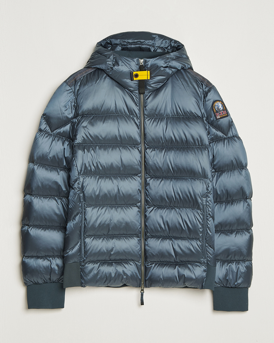 Homme | Manteaux Et Vestes | Parajumpers | Pharrell Sheen High Gloss Jacket Dark Avio