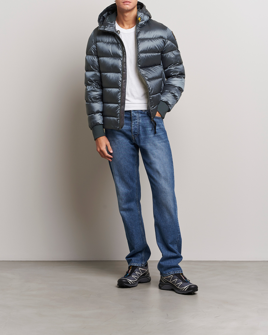 Homme | Manteaux Et Vestes | Parajumpers | Pharrell Sheen High Gloss Jacket Dark Avio