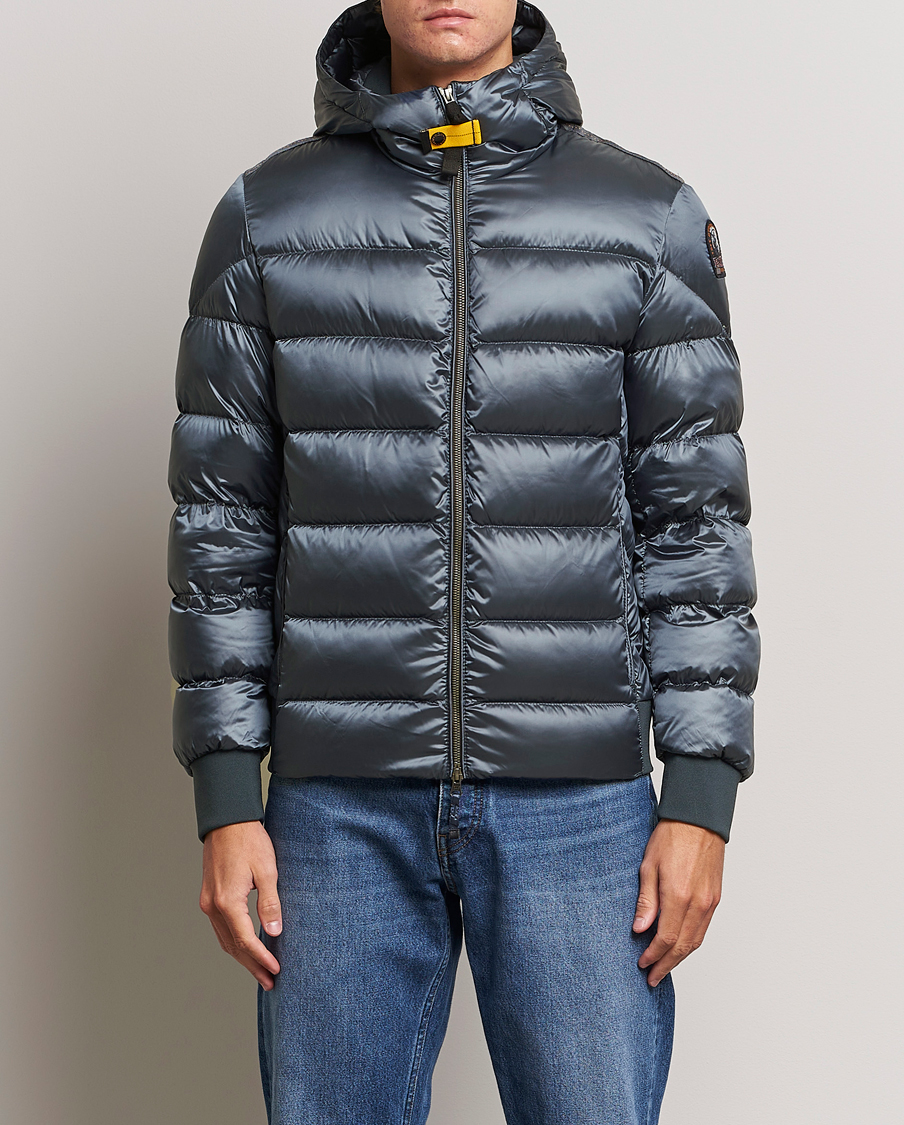 Homme | Manteaux Et Vestes | Parajumpers | Pharrell Sheen High Gloss Jacket Dark Avio