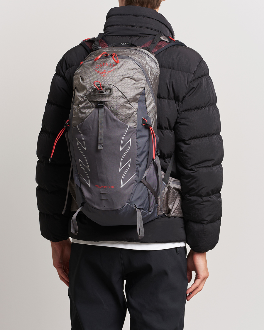 Homme | Osprey Talon Pro 20 Backpack Carbon | Osprey | Talon Pro 20 Backpack Carbon