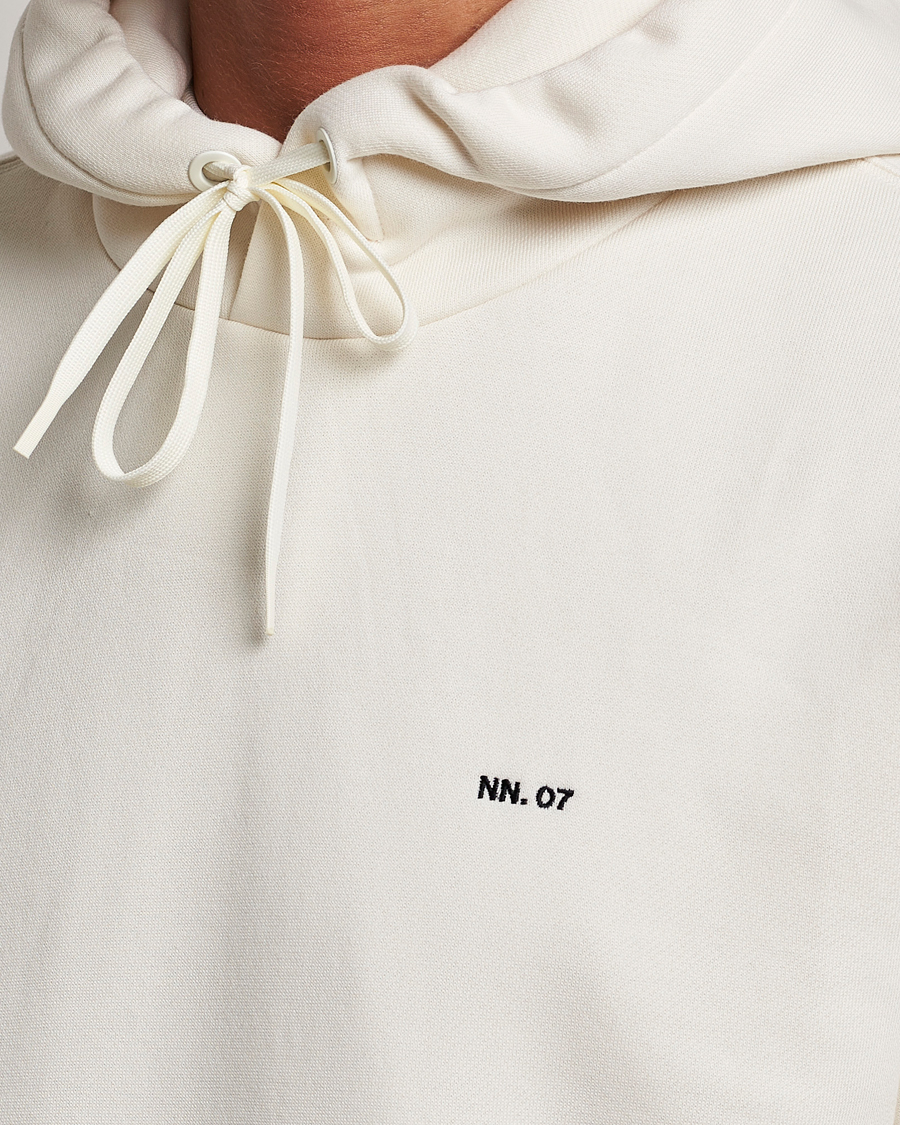 Homme | Pulls Et Tricots | NN07 | Briggs Logo Hoodie Off White