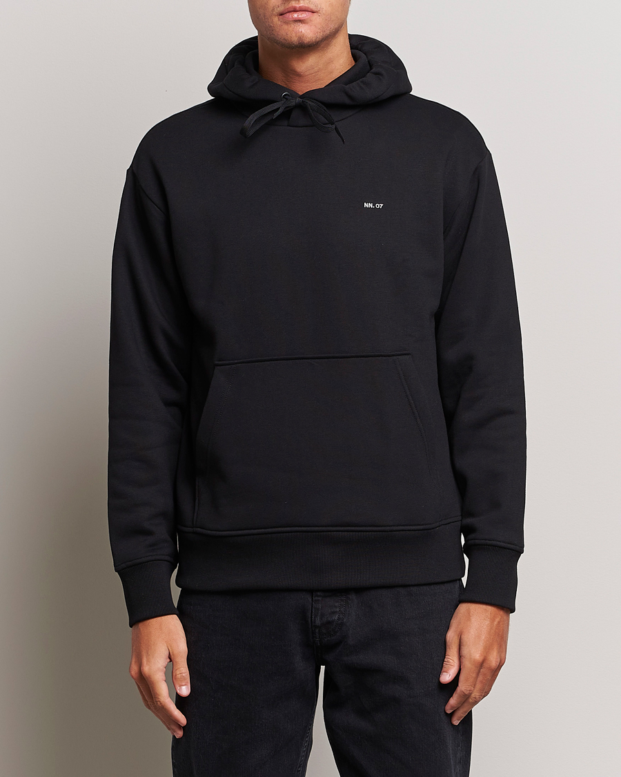 Homme | Pulls Et Tricots | NN07 | Briggs Logo Hoodie Black