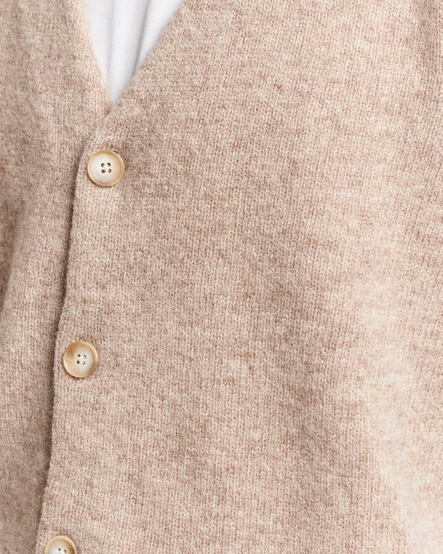 Homme | Pulls Et Tricots | NN07 | Nathan Brushed Cardigan Khaki Melange