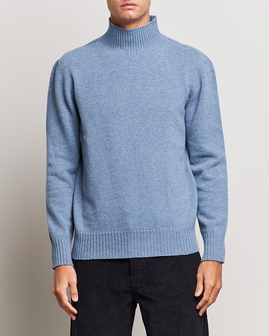 Homme | Pulls Et Tricots | NN07 | Clark Brushed Polo Dust Blue