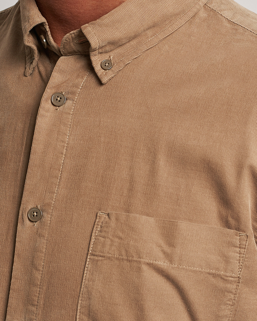 Homme | Chemises | NN07 | Arne Baby Cord Shirt Shitake