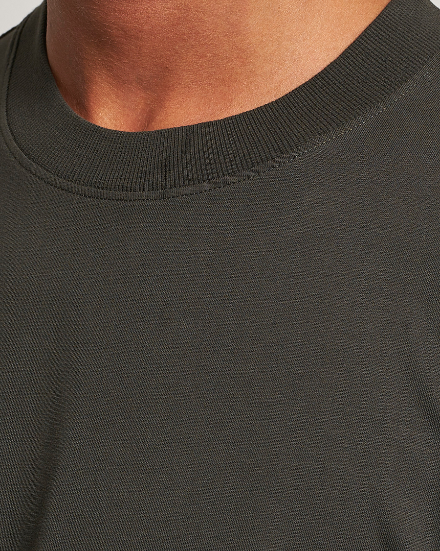 Homme | T-shirts | NN07 | Adam Crew Neck T-Shirt Dark Army