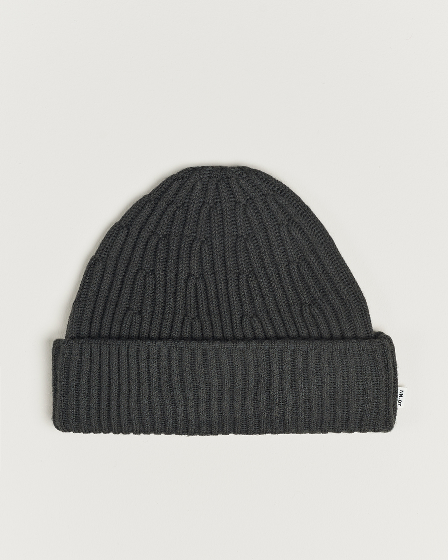 Homme | NN07 Ribbed Hat Dark Army | NN07 | Ribbed Hat Dark Army