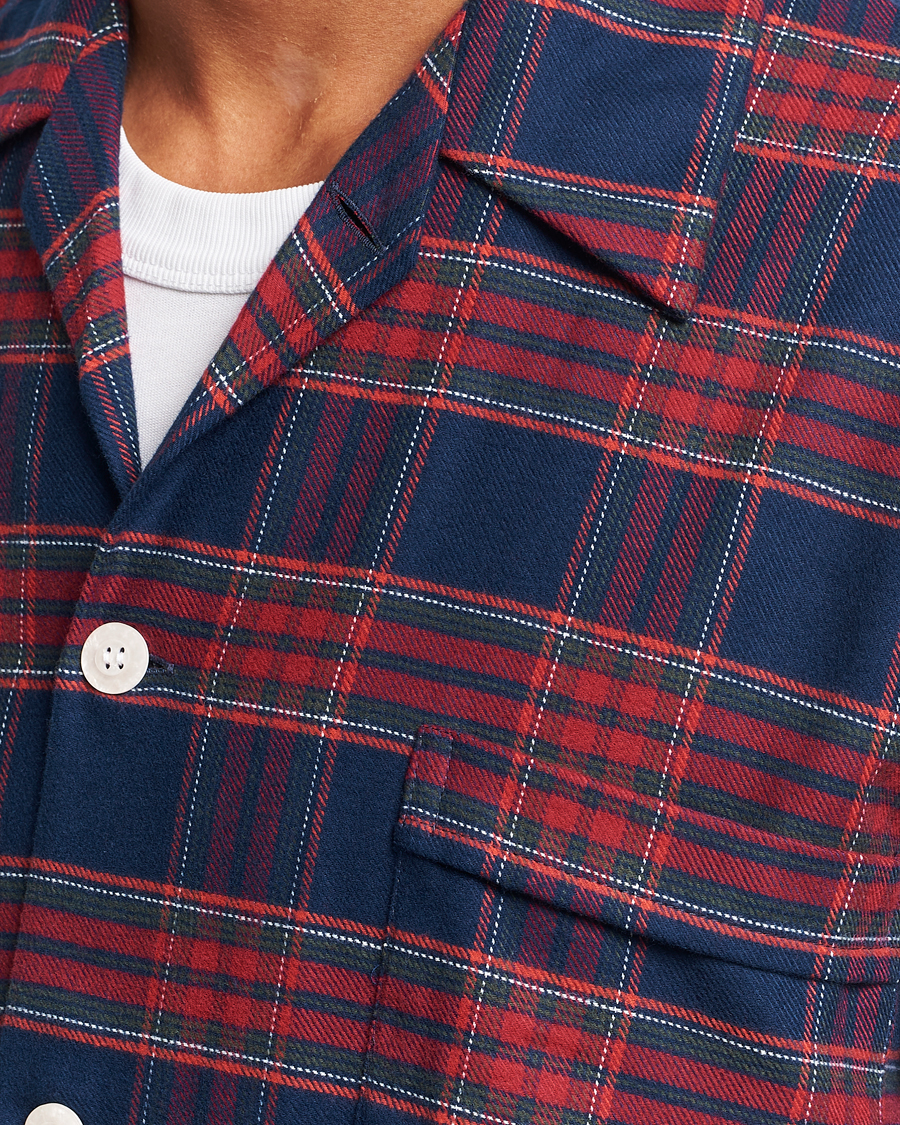 Homme | Peignoirs Et Pyjamas | Derek Rose | Cotton Flannel Checked Pyjama Set Multi